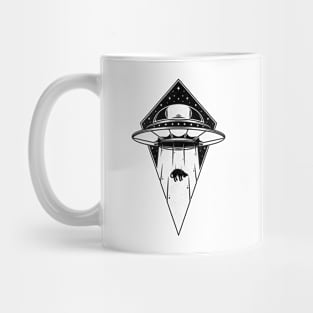 Space Cat Abduction Adventures Mug